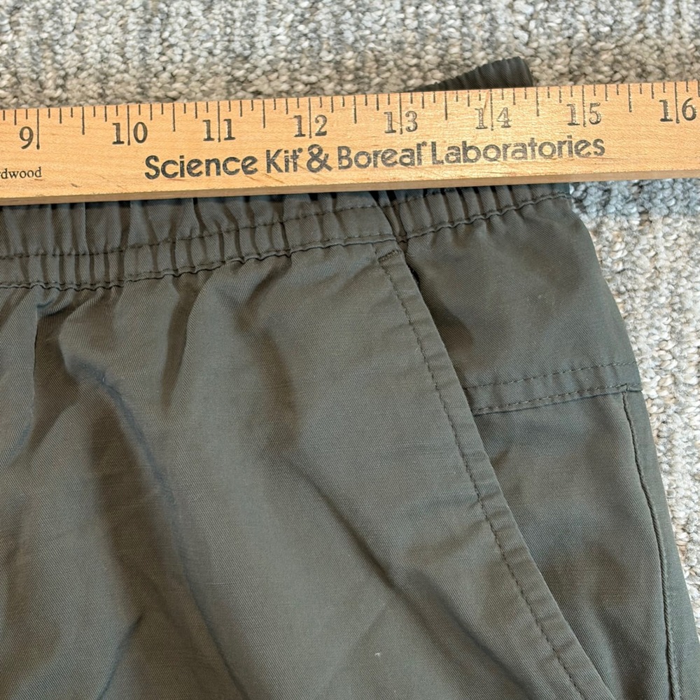Nike Cargo Shorts Men Medium‎ Olive Green DD4728-355 Cotton Nylon Sportswear - Picture 10 of 11
